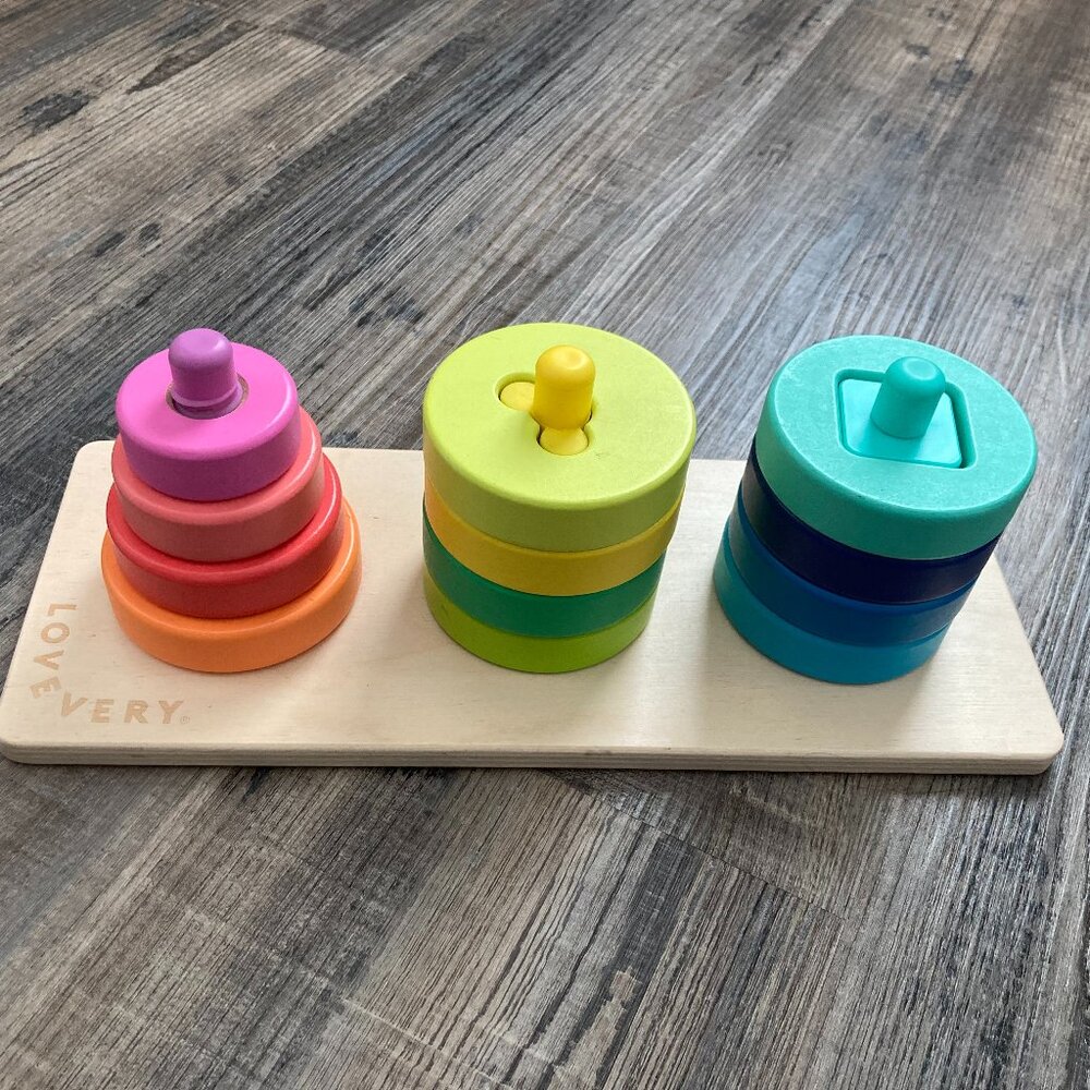 Lovevery Twist & Pivot Pattern Puzzle